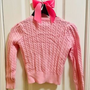 Girls Polo Sweater